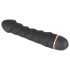 You2Toys - Vibrator flexibil cu striații - silicon negru