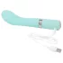 Pillow Talk Sassy - vibrator punctul G reîncărcabil - turcoaz