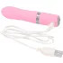Pillow Talk Flirty - vibrator tip ruj reîncărcabil - silicon roz