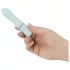 Pillow Talk Flirty - vibrator tip baton, reîncărcabil - turcoaz