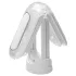 TENGA Flip Zero - masturbator vibrator - alb