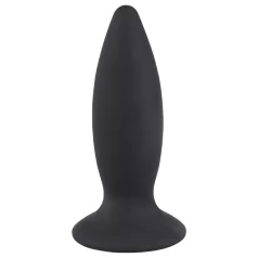   Black Velvets - vibrator anal pentru începători reîncărcabil mic negru