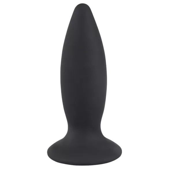 Black Velvets - vibrator anal pentru începători reîncărcabil mic negru