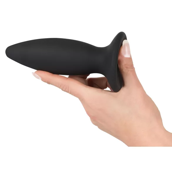 Black Velvets - vibrator anal pentru începători reîncărcabil mic negru