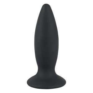 Black Velvet M - Vibrator anal cu acumulator, pentru nivel intermediar - normal (negru)
