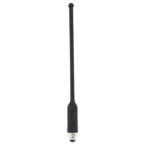 You2Toys - dilatator uretral cu vibrații - silicon negru 8-11mm
