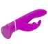Happyrabbit Curve - vibrator clitoral rezistent la apă cu braț - mov