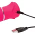 Happyrabbit Thrusting - vibrator cu impulsie și braț pentru clitoris