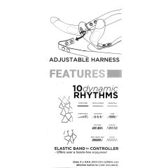 Double Thruster - vibrator dublu atașabil (negru)