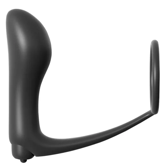 Pipedream - Analfantasy - vibrator anal de deget cu inel penian (negru)