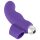 SMILE Finger - vibrator degetar din silicon ondulat (mov)