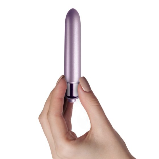 Touch of Velvet - vibrator mini ruj (10 bătăi) - violet