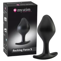 mystim Rocking Force S - dop anal electric - mic (negru)