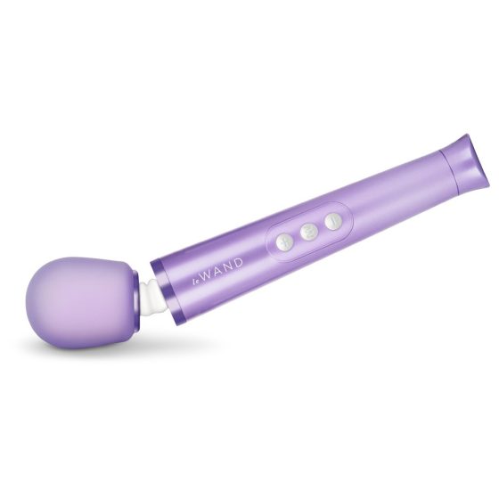 Le Wand Petite - vibrator exclusiv pentru masaj cu baterie (violet)