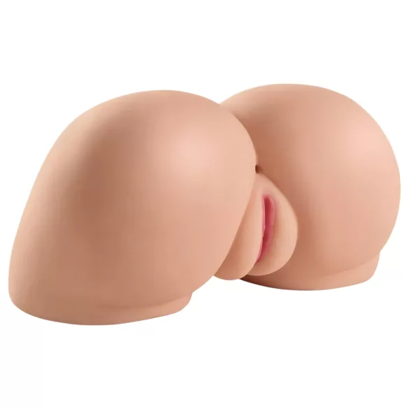 Pipedream Interactive Fuck Me Silly - masturbator tip fund gemător (culoare naturală)