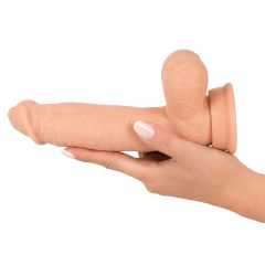   realisticixxx Torero - vibrator rotativ cu baterii, cu clemă, realist (22cm)