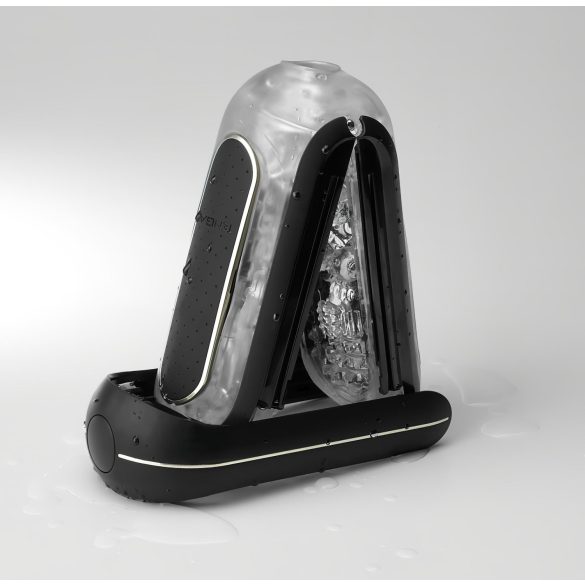 TENGA Flip Zero - masturbator cu vibrații - negru