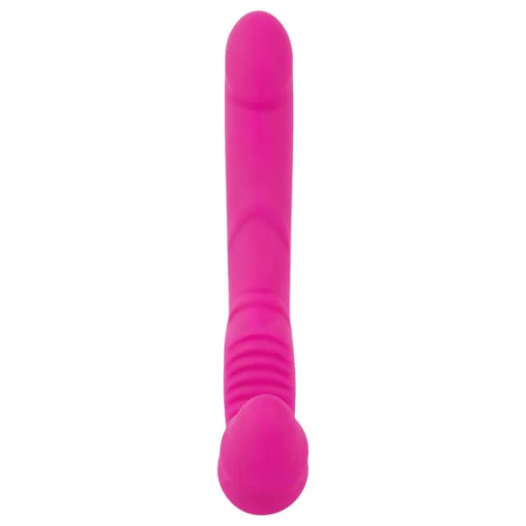 You2Toys - Double2Teaser - vibrator cu prindere fără chingi (roz)