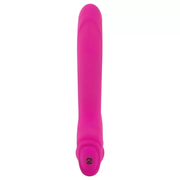 You2Toys - Double2Teaser - vibrator cu prindere fără chingi (roz)