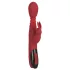 You2Toys Massager - vibrator pentru punctul G cu mișcări de împingere și rotație, cu încălzire (roșu)