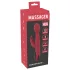 You2Toys Massager - vibrator pentru punctul G cu mișcări de împingere și rotație, cu încălzire (roșu)
