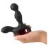 You2Toys - vibrator prostată rotativ cu încălzire - silicon negru