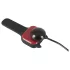 You2Toys - vibrator prostată rotativ cu încălzire - silicon negru