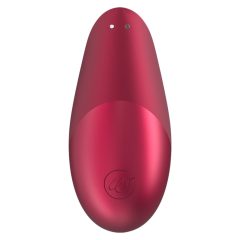   Womanizer Liberty - stimulator de clitoris cu aer pulsatoriu, reîncărcabil (roșu)