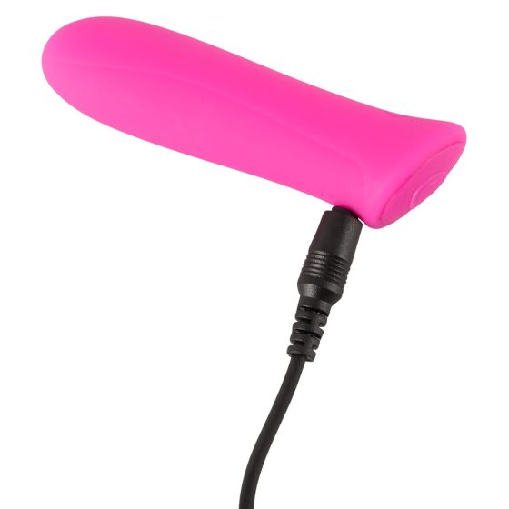 SMILE Power Bullett - vibrator mic, extra puternic cu acumulator (roz)