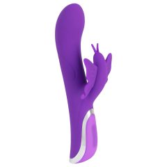   SMILE Rotating Turbo - vibrator fără fir cu cap rotativ (mov)