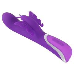   SMILE Rotating Turbo - vibrator fără fir cu cap rotativ (mov)