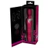 Javida Thrusting - vibrator masaj 3 în 1 - roșu