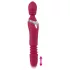 Javida Thrusting - vibrator masaj 3 în 1 (roșu)
