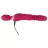 Javida Thrusting - vibrator masaj 3 în 1 (roșu)