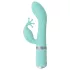 Pillow Talk Kinky - vibrator punct G cu acumulator, cu 2 motoare (turcoaz)