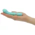 Pillow Talk Racy - vibrator pentru punctul G, subțire, reîncărcabil, turcoaz