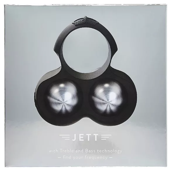 HOT Octopuss JETT - vibrator gland penis cu 2 motoare - negru