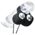 HOT Octopuss JETT - vibrator gland penis cu 2 motoare - negru