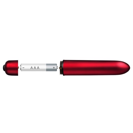 Rouge Allure - vibrator clasic cu 10 ritmuri (mărime normală) - roșu