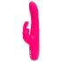 Happyrabbit Curve Slim - vibrator rezistent la apă cu braț pentru clitoris (roz)