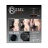 Rebel - masturbator vibrator cu mișcare în sus și în jos (negru)