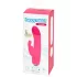 Happyrabbit - vibrator rabbit mini cu acumulator - silicon roz