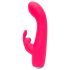 Iepurașul Vesel Mini - vibrator roz reîncărcabil