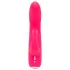 Happyrabbit - vibrator rabbit mini cu acumulator - silicon roz