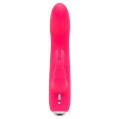   Happyrabbit Mini Rabbit - vibrator pentru clitoris rezistent la apă, reîncărcabil (roz)