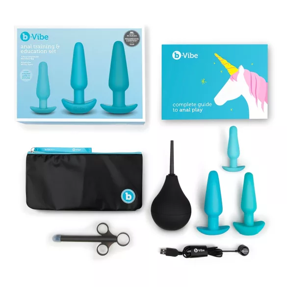 b-Vibe - set complet dopuri anale - 7 piese