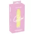Cuties Mini Yellow - vibrator reîncărcabil din silicon (galben)