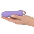 Cuties Mini Purple - vibratoare tip ruj cu acumulator - silicon - mov
