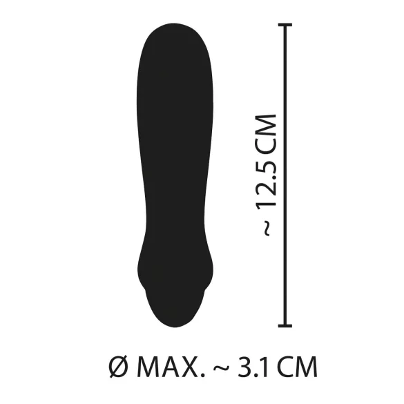 Cuties Mini Purple - vibratoare tip ruj cu acumulator - silicon - mov