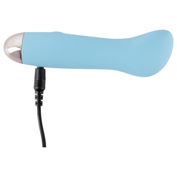 Cuties Mini Blue - vibrator pentru punctul G - reîncărcabil - turcoaz